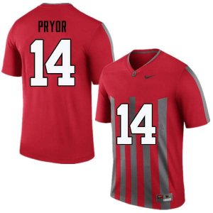 Men's Ohio State Buckeyes #14 Isaiah Pryor Throwback Nike NCAA College Football Jersey Classic FZU3844FC